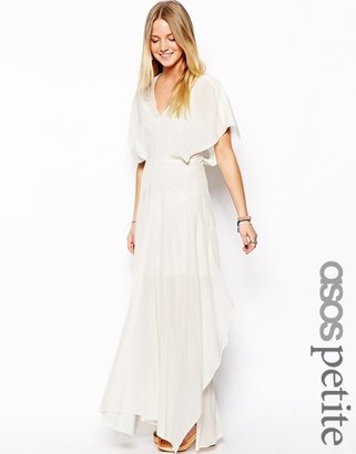 ASOS PETITE Exclusive Premium Caftan Maxi Dress with Kimono Sleeve