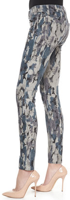 Paige Denim Edgemont Camouflage Zip Pocket Jeans, Madagascar