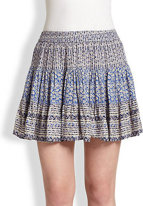 BCBGMAXAZRIA Paula A-Line Mini Skirt