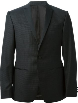 Mr Start 'Rivington' checked evening suit
