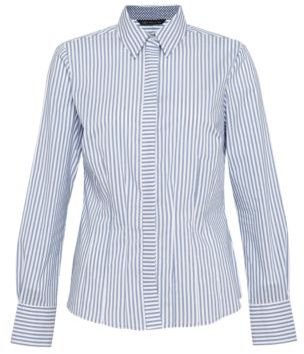 Marks and Spencer M&s Collection No PeepTM Striped Shirt
