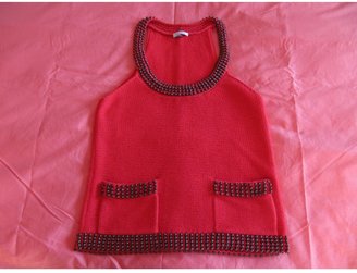 Cacharel Red Cotton Top