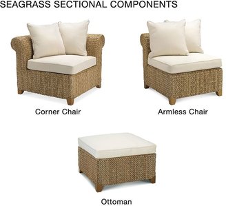 Pottery Barn Build Your Own - Seagrass Roll Arm Sectional Components