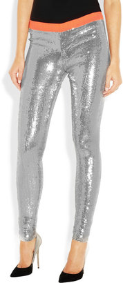Sass & Bide Opposing Forces sequined jersey leggings