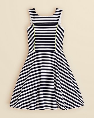 Sally Miller Girls' Striped Fit N Flare Dress - Sizes S-XL