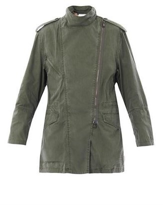 3.1 Phillip Lim Fur-lined cotton parka jacket