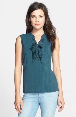 Nic+Zoe 'Essential' Ruffle Front Top
