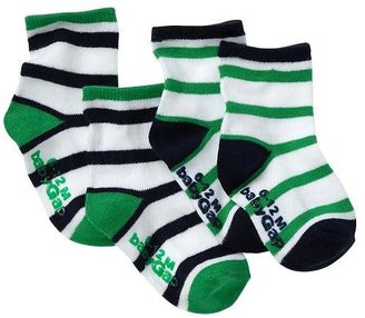 Gap Contrast stripe socks (2-pack)