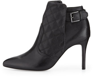 Tory Burch Orchard 85 MM Quilted Bootie, Black