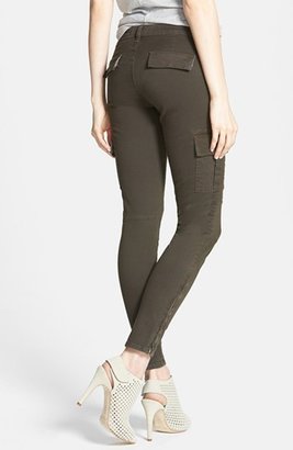 J Brand 'Grayson' Zip Detail Cargo Skinny Jeans (Mantis)