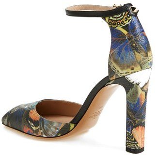 Valentino 'Butterfly' Ankle Strap Pump (Women)