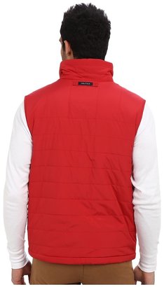 Nautica Quilted Vest Polyfill Open Bottom Transitional Outerwear
