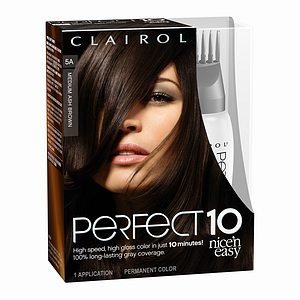 Clairol Nice 'n Easy Perfect 10 Permanent Haircolor, Dark Blonde 007
