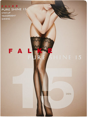 Falke Pure Shine 15 Denier Stay-Ups - for Women