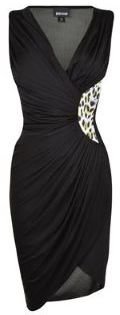 Just Cavalli Leopard Print Wrap Dress