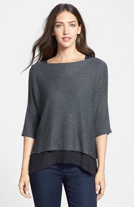 Eileen Fisher Bateau Neck Sweater