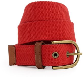 American Apparel Polyweb Leather Belt