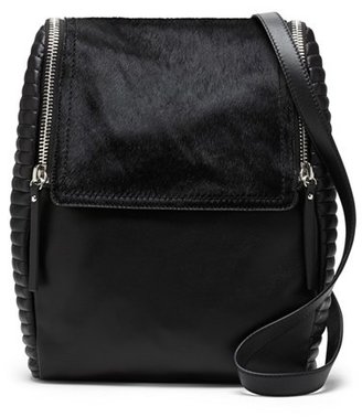 Vince Camuto 'Baily' Leather & Calf Hair Backpack