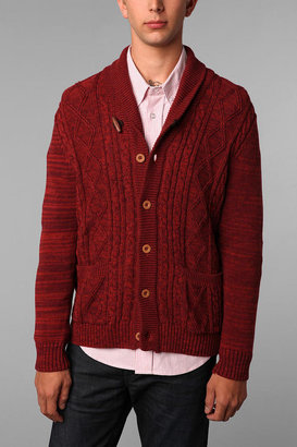 Urban Outfitters CPO Shawl Cable Cardigan