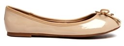 Aldo Koten Leather Flat Shoes - 34 bone