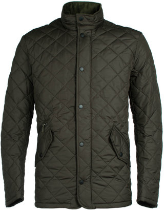 Barbour Chelsea Sportsquilt Olive Green Quilted Jacket