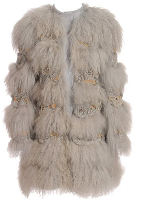 Chloé Mongolian lamb coat