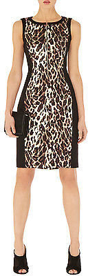 Karen Millen DQ227 Leopard print dress Leopard Print