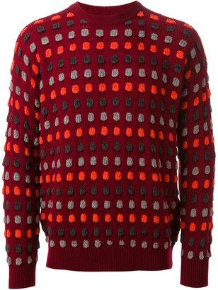 Giorgio Armani colour fleck sweater