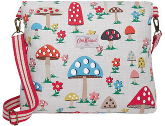 Cath Kidston Mushroom & Big Spot Reversible Folded Messenger Bag
