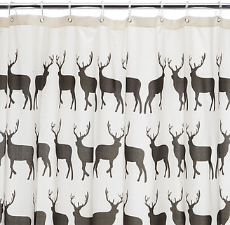 Anorak Kissing Stags Shower Curtain