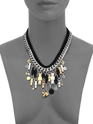 Marc by Marc Jacobs Charmed Bow Tie Statement Necklace