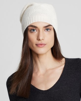 Bloomingdale's C by Luxe Cashmere Jack Slouch Hat