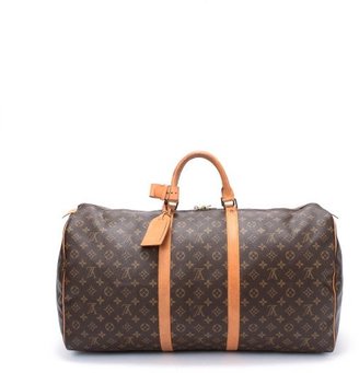 Louis Vuitton Pre-Owned: brown monogram canvas 'Keepall 60' bag