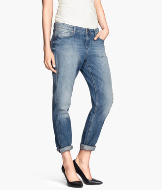 H&M Jeans Boyfriend fit - Denim blue - Ladies