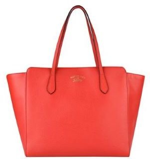 Gucci Large Swing Leather Tote