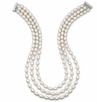 Fine Jewelry Cultured Freshwater Pearl Triple-Strand Necklace Family