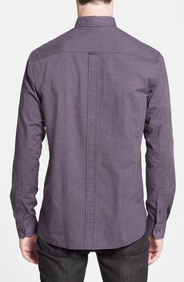 Fred Perry Extra Trim Fit Micro Gingham Sport Shirt