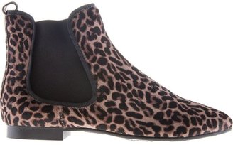Pretty Ballerinas leopard print chelsea boots