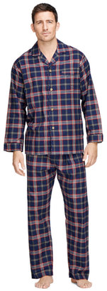Brooks Brothers Signature Tartan Flannel Pajamas