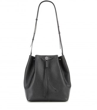 The Row Bucket Leather Shoulder Bag