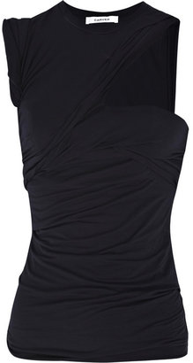 Carven Cutout jersey top