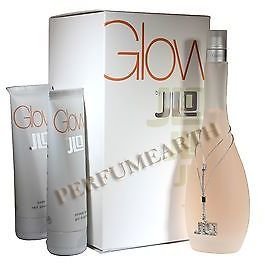 JLO by Jennifer Lopez Glow By 3 Pcs Set 3.4oz.Edt Spray For Women New In Box