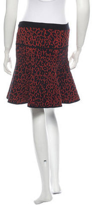A.L.C. Leopard Skirt