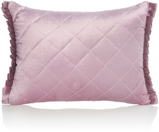 George Home Quilted Velvet Diamond Cushion