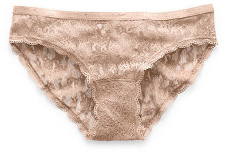 Victoria's Secret Allover Lace from Cotton Lingerie Bikini Panty