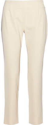 Lela Rose Caterine stretch-gabardine straight-leg pants