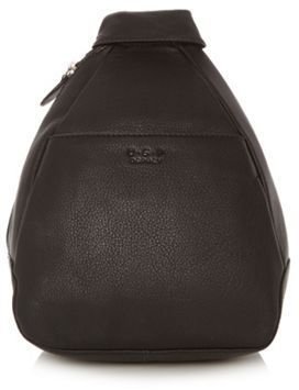 Osprey O.S.P Black leather 'Ayers' backpack