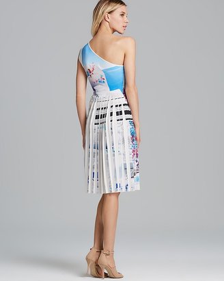 Clover Canyon Dress - Santorini Stripe One Shoulder
