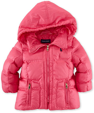 Ralph Lauren Baby Girls' Down-and-Feather Jacket