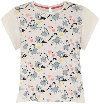 Yumi Girls Girl`s pop art bird t-shirt
